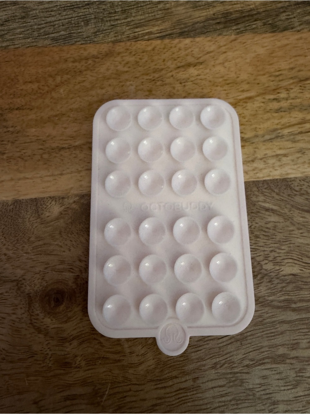 Octobuddy iPhone magnetic backing - Pale Pink Silicone suction cups